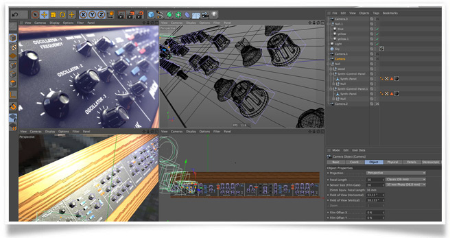 Module 2: Phim quảng cáo cơ bản - Basic Cinema 4D