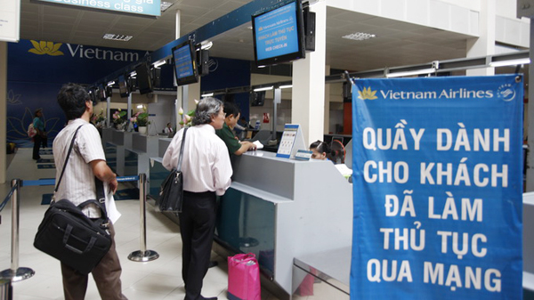 Hướng dẫn check in trực tuyến hãng Vietnam Airlines