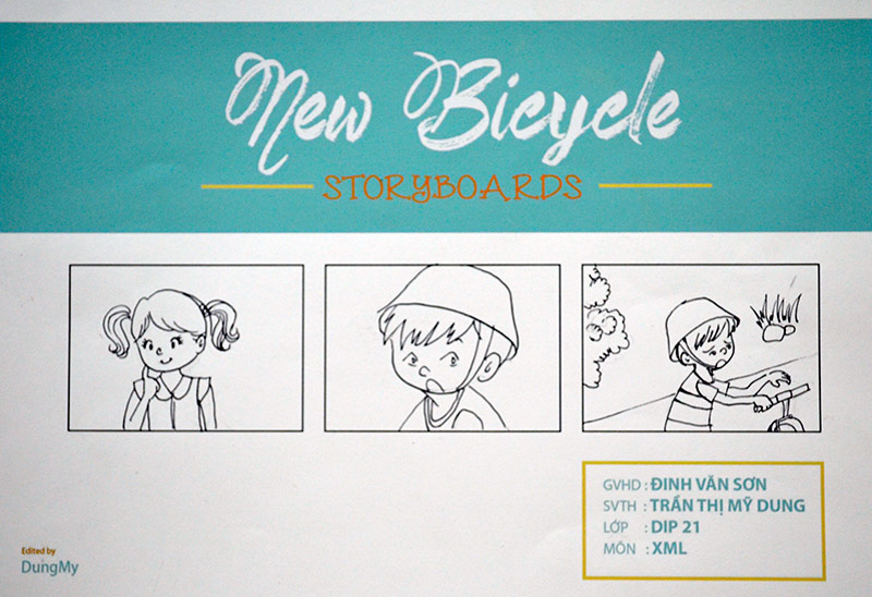 Story Board "New Bicycle"