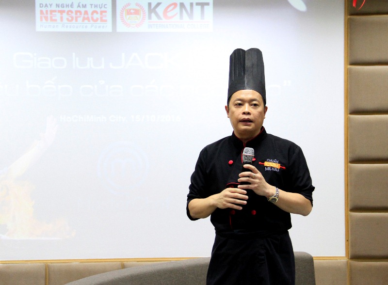 Chef Jack Lee  đầu bếp Hollywood giao lưu khởi nghiệp ngành F&B