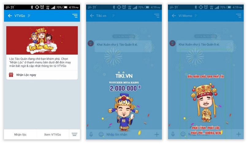 Top 5 chiến dịch truyền thông nổi bật trên Zalo 2016