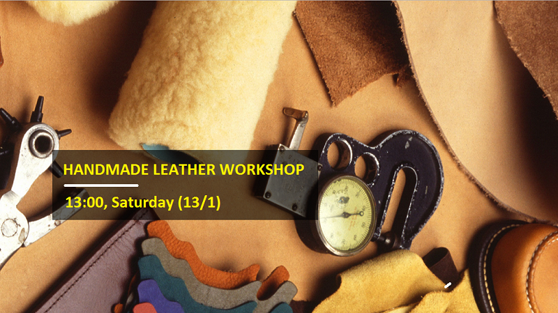 HANDMADE LEATHER WORKSHOP