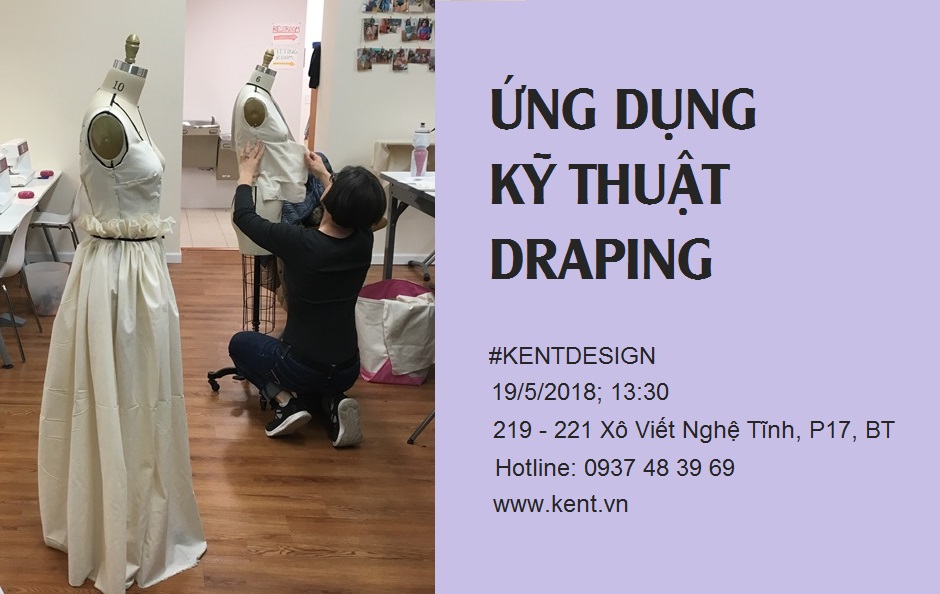 Workshop: Ứng dụng kỹ thuật draping