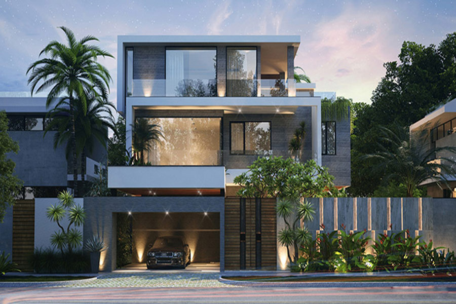 Bí quyết thiết kế mặt tiền nhà phố đẹp