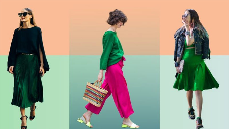 Hè 2019 - Màu xanh lá đang là trend