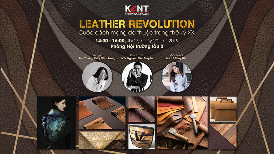 [14h 20/7 Workshop Fashion Leather Revolution] Cuộc Cách Mạng Da Thuộc Trong Thế Kỷ Xxi