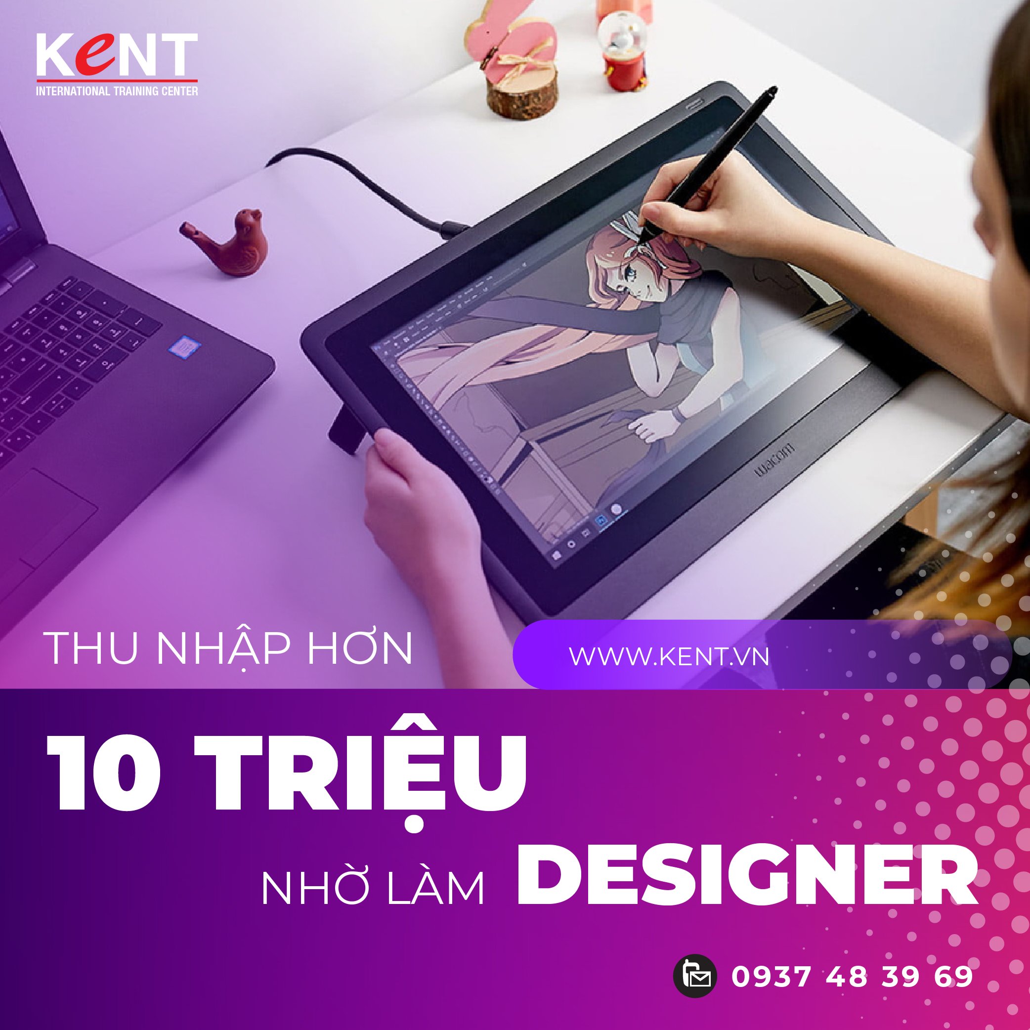 THU NHẬP HƠN 10tr NHỜ LÀM DESIGNER