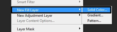 New fill layer